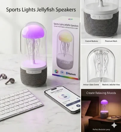 sports lights jellyfish speakers